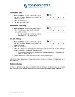 Preview for 5 page of Tecnosicurezza T6530/DL User Instructions