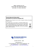 Preview for 6 page of Tecnosicurezza T6530/DL User Instructions