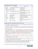 Preview for 21 page of TECO ECO 3kW Grid-Tie HAWT User Manual