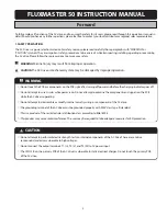 Preview for 3 page of TECO FM50101-X Instructions & User'S Manual