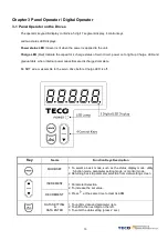 Preview for 30 page of TECO JSDEP Series Manual