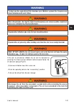 Preview for 115 page of TECO TECO 36 TOP Instruction Manual