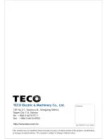 Preview for 152 page of TECO TP03 PLC User Manual