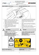 Preview for 6 page of Tecomec Mecline SC15 Use And Maintenance Manual