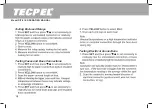 Preview for 19 page of TECPEL DIT-518 Manual