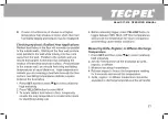 Preview for 22 page of TECPEL DIT-518 Manual