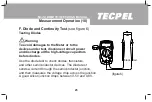 Preview for 23 page of TECPEL DMM135 Operating Manual