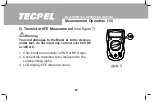 Preview for 26 page of TECPEL DMM135 Operating Manual