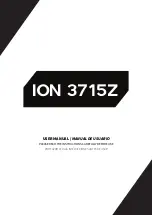 TECshow Ion 3715Z User Manual preview