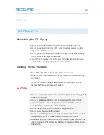 Preview for 29 page of Tecslate TS64A001 User Manual