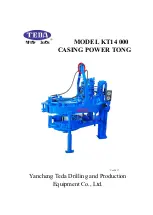 Preview for 1 page of TEDA KT14000 Maintenance And Operation Manual