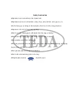 Preview for 3 page of TEDA KT14000 Maintenance And Operation Manual