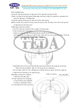 Preview for 9 page of TEDA KT14000 Maintenance And Operation Manual