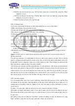 Preview for 10 page of TEDA KT14000 Maintenance And Operation Manual