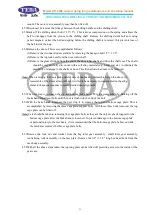 Preview for 15 page of TEDA KT14000 Maintenance And Operation Manual