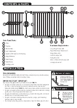 Preview for 2 page of Tee-Zed Dreambaby Nelson F826 Instructions