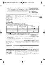 Preview for 27 page of TEFAL AQUASPEED FV53 Series Manual