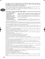 Preview for 14 page of TEFAL CB6001 - 04-07 Manual