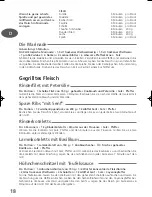 Preview for 18 page of TEFAL CB6001 - 04-07 Manual