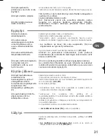 Preview for 31 page of TEFAL CB6001 - 04-07 Manual