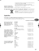 Preview for 37 page of TEFAL CB6001 - 04-07 Manual