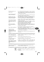 Preview for 21 page of TEFAL EASY GRILL THERMOSPOT CB220012 Manual