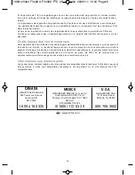 Preview for 21 page of TEFAL FV42 series Operating Instructions Manual