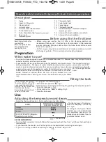 Preview for 19 page of TEFAL FV9603M0 Manual