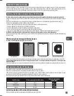 Preview for 35 page of TEFAL INTENSE PURE AIR PU4065 Manual