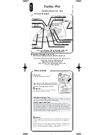 TEFAL Turbo Pro Instructions For Use preview