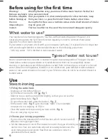 Preview for 4 page of TEFAL Ultimate Autoclean FV9430 User Instructions