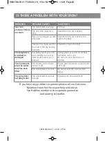 Preview for 20 page of TEFAL ULTRAGLIDE Anti-Calc FV26 Series Manual