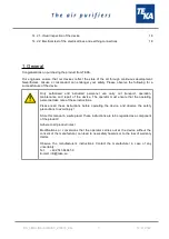 Preview for 3 page of Teka 21110800 Operating Instructions Manual