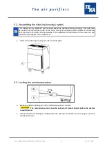 Preview for 8 page of Teka 21110800 Operating Instructions Manual