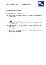 Preview for 15 page of Teka 97902666 Operating Instructions Manual