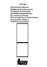 Teka CI3 342 Instruction Manual preview