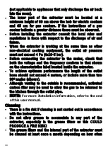 Preview for 18 page of Teka CNL 6400 User Manual