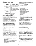 Preview for 14 page of Teka CNL2-1001 Instruction Manual