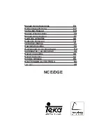 Teka DBB Instruction Manual preview