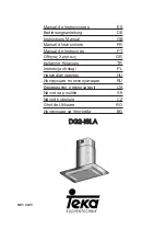 Preview for 1 page of Teka DG2-ISLA Instruction Manual