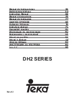 Teka DH2 SERIES Instruction Manual preview