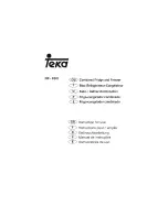 Teka NF-930I User Manual preview