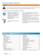 Preview for 2 page of Tekmar tN2 house control 400 Installation And Operation Manual