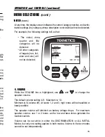 Preview for 13 page of Teknetics Delta 4000 Owner'S Manual