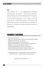 Preview for 2 page of Teknetics T 2+ Comprehensive Operating Manual & Manual