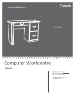 Preview for 1 page of Teknik 5401562 Instruction Booklet