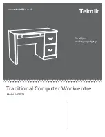 Preview for 1 page of Teknik 5402174 Assembly Manual