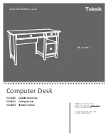 Teknik 5414141 Instruction Booklet preview