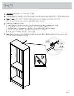 Preview for 17 page of Teknik 5431262 Assembly Instructions Manual