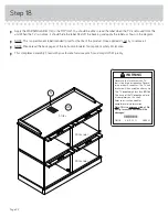 Preview for 22 page of Teknik Barrister 5414720 Instruction Booklet